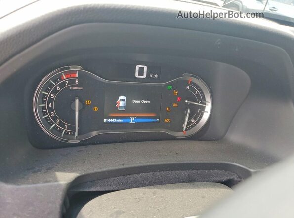 5FPYK3F58PB068342 2023 HONDA RIDGELINE White ხელსაწყოთა პანელის ხედი