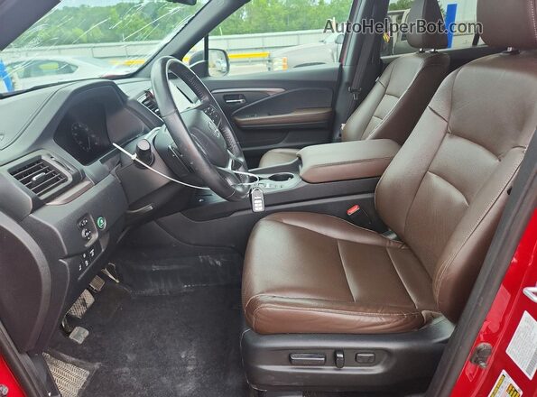 5FPYK3F58SB000521 2025 HONDA RIDGELINE Red Սալոնի դիմացի տեսք