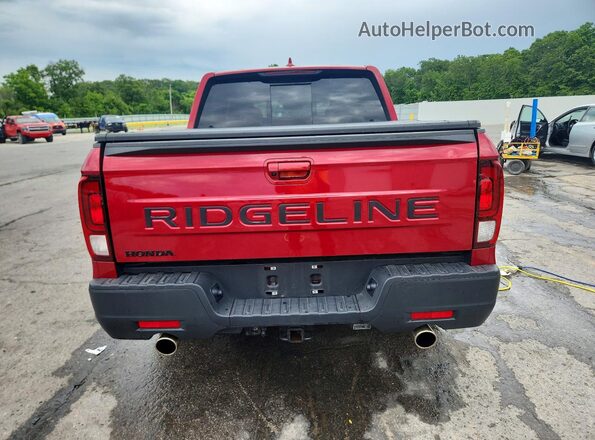 5FPYK3F58SB000521 2025 HONDA RIDGELINE Red Հետևի տեսք