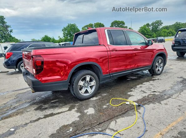 5FPYK3F58SB000521 2025 HONDA RIDGELINE Red Հետևի աջ