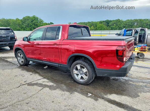 5FPYK3F58SB000521 2025 HONDA RIDGELINE Red Հետևի ձախ