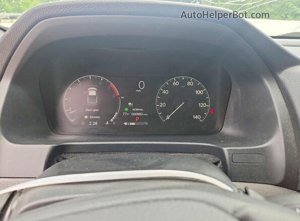 5FPYK3F58SB000521 2025 HONDA RIDGELINE Red Սարքավորումների վահանակի տեսք
