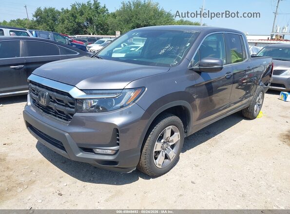 5FPYK3F58SB041456 2025 HONDA RIDGELINE Gray Передня ліва чверть