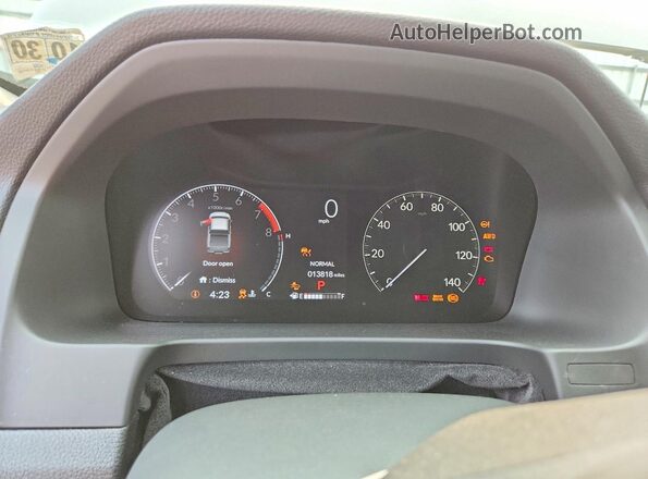 5FPYK3F58SB050500 2025 HONDA RIDGELINE Black Widok zestawu wskaźników