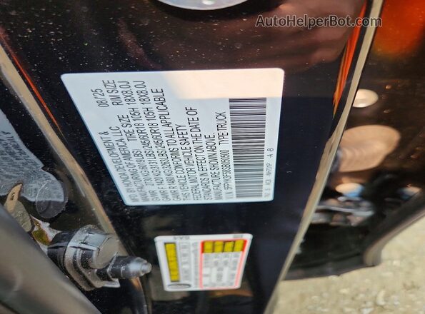 5FPYK3F58SB050500 2025 HONDA RIDGELINE Black Widok komory silnika
