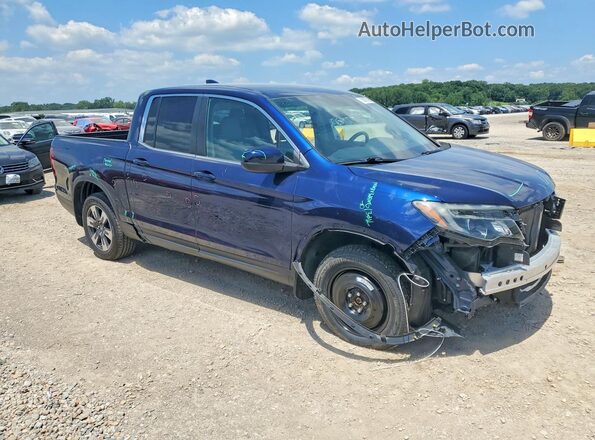 5FPYK3F59HB008779 2017 HONDA RIDGELINE Blue Przód prawy