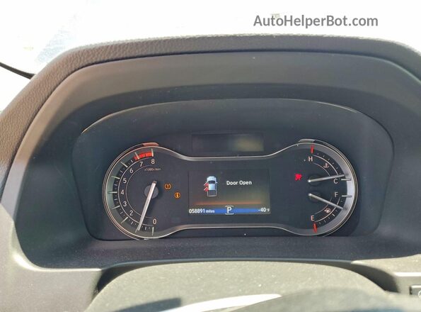 5FPYK3F59HB008779 2017 HONDA RIDGELINE Blue Widok zestawu wskaźników