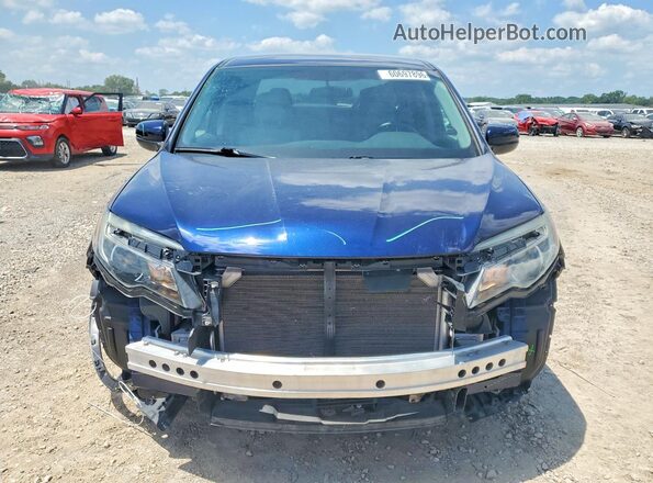 5FPYK3F59HB008779 2017 HONDA RIDGELINE Blue Widok z przodu