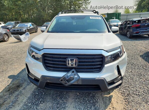 5FPYK3F59NB017316 2022 HONDA RIDGELINE White Դիմացի տեսք