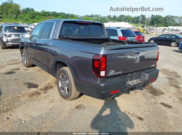5FPYK3F59PB016623 2023 HONDA RIDGELINE Gray Հետևի ձախ
