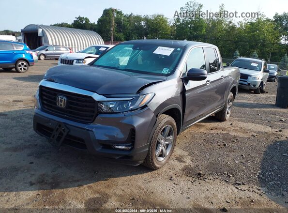 5FPYK3F59PB016623 2023 HONDA RIDGELINE Gray Առջևի ձախ երեք քառորդ տեսարան