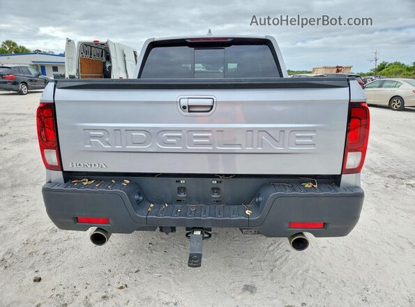 5FPYK3F59RB004748 2024 HONDA RIDGELINE Silver Vista trasera