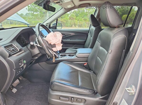 5FPYK3F59RB004748 2024 HONDA RIDGELINE Silver Vista interior delantera