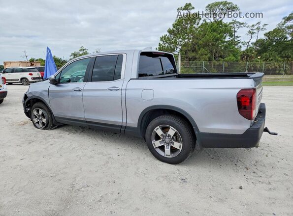 5FPYK3F59RB004748 2024 HONDA RIDGELINE Silver Trasero izquierdo