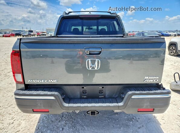 5FPYK3F66KB008156 2019 HONDA RIDGELINE Gray Հետևի տեսք
