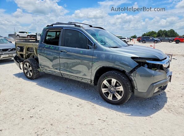 5FPYK3F66KB008156 2019 HONDA RIDGELINE Gray Առջևի աջ