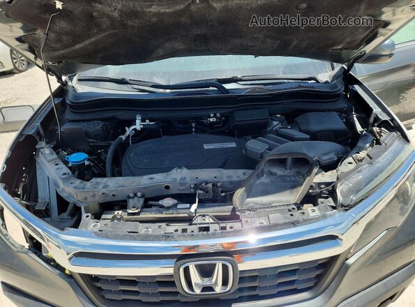 5FPYK3F66KB008156 2019 HONDA RIDGELINE Gray Սալոնի հետևի տեսք