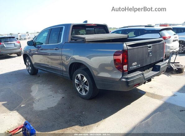 5FPYK3F6XKB039183 2019 HONDA RIDGELINE Gray Задня ліва чверть