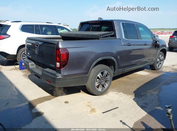 5FPYK3F6XKB039183 2019 HONDA RIDGELINE Gray Задня права чверть