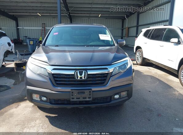 5FPYK3F6XKB039183 2019 HONDA RIDGELINE Gray Вид щитка приладів