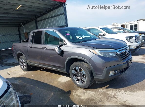 5FPYK3F6XKB039183 2019 HONDA RIDGELINE Gray Вид задньої частини салону