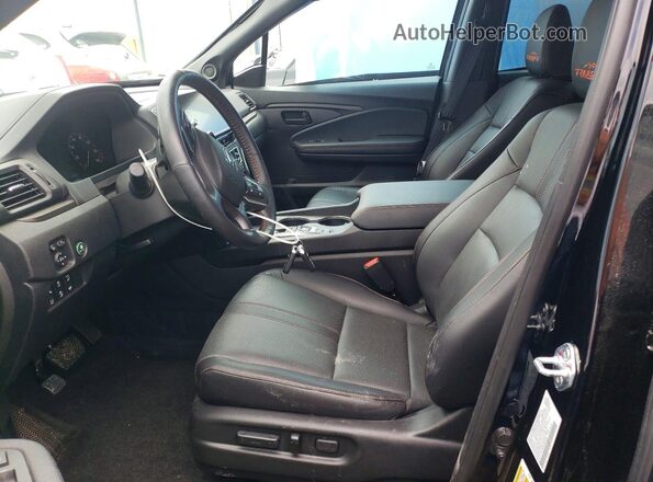 5FPYK3F6XSB004658 2025 HONDA RIDGELINE Black Вид салону спереду