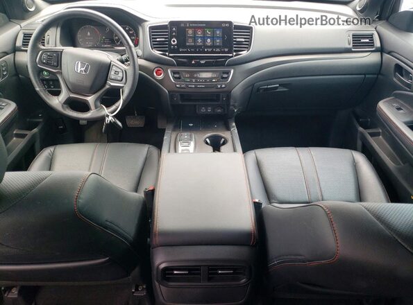 5FPYK3F6XSB004658 2025 HONDA RIDGELINE Black Вид панелі приладів