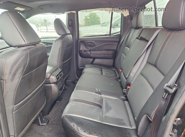 5FPYK3F6XSB004658 2025 HONDA RIDGELINE Black Вид задніх сидінь