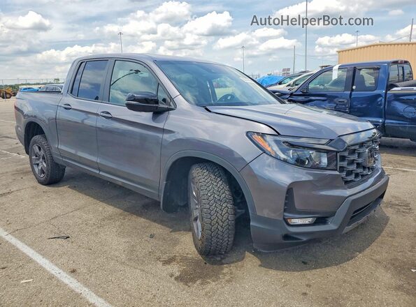 5FPYK3F6XSB010895 2025 HONDA RIDGELINE Gray Передня права чверть