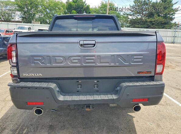 5FPYK3F6XSB010895 2025 HONDA RIDGELINE Gray Вид ззаду