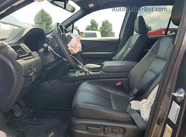 5FPYK3F6XSB010895 2025 HONDA RIDGELINE Gray Вид салону спереду