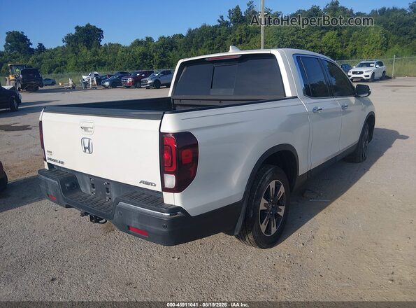 5FPYK3F70KB013667 2019 HONDA RIDGELINE Белый Задняя правая четверть