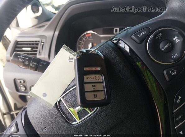 5FPYK3F70KB013667 2019 HONDA RIDGELINE Белый Вид панели приборов