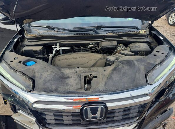 5FPYK3F70LB006686 2020 HONDA RIDGELINE Black Widok wnętrza z tyłu