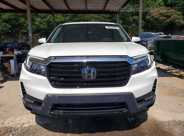 5FPYK3F70MB024283 2021 HONDA RIDGELINE White Front view