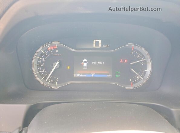 5FPYK3F70MB024283 2021 HONDA RIDGELINE White Instrument cluster view
