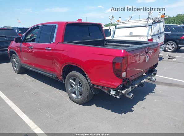 5FPYK3F70MB026924 2021 HONDA RIDGELINE Red Tył lewy