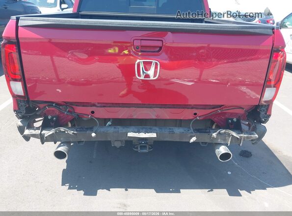 5FPYK3F70MB026924 2021 HONDA RIDGELINE Red Widok z przodu