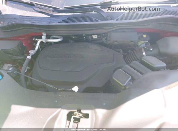 5FPYK3F70MB026924 2021 HONDA RIDGELINE Red Widok z tyłu