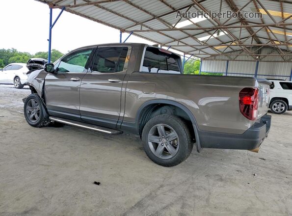 5FPYK3F71NB011611 2022 HONDA RIDGELINE Коричневый Задняя левая четверть