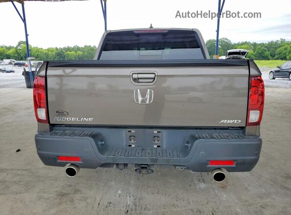 5FPYK3F71NB011611 2022 HONDA RIDGELINE Коричневый Вид сзади