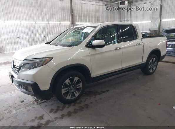 5FPYK3F72JB004855 2018 HONDA RIDGELINE White Передня ліва чверть