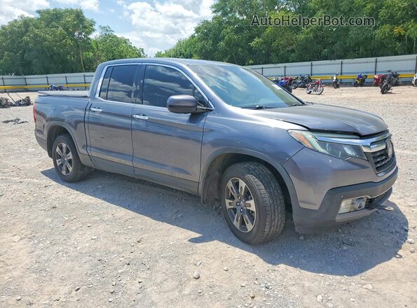 5FPYK3F72JB007643 2018 HONDA RIDGELINE Gray Przód prawy