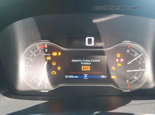 5FPYK3F72JB007643 2018 HONDA RIDGELINE Gray Widok zestawu wskaźników