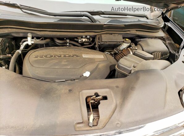 5FPYK3F73KB015509 2019 HONDA RIDGELINE Charcoal Вид задньої частини салону