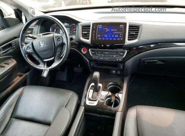 5FPYK3F73KB015509 2019 HONDA RIDGELINE Charcoal Вид панелі приладів