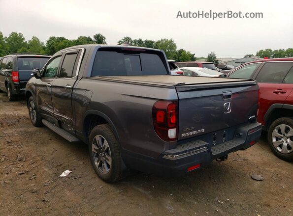 5FPYK3F73KB015509 2019 HONDA RIDGELINE Charcoal Задня ліва чверть