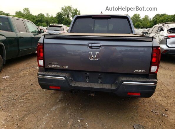 5FPYK3F73KB015509 2019 HONDA RIDGELINE Charcoal Вид ззаду