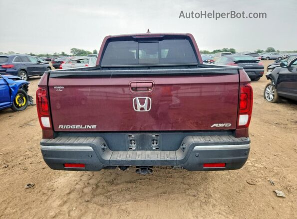 5FPYK3F73KB028356 2019 HONDA RIDGELINE Burgundy Вид ззаду