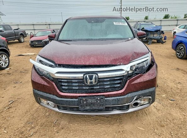 5FPYK3F73KB028356 2019 HONDA RIDGELINE Burgundy Вид спереду